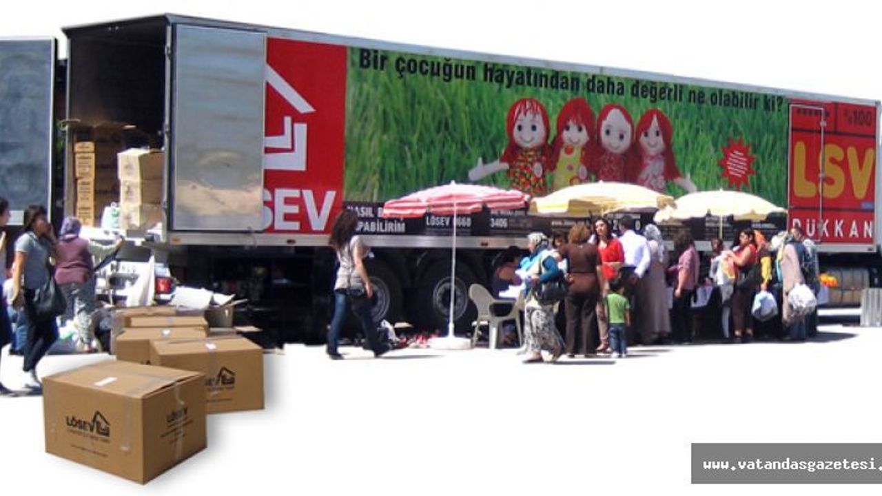 LÖSEV İYİLİK TIRI BUGÜN EDİRNE'DE