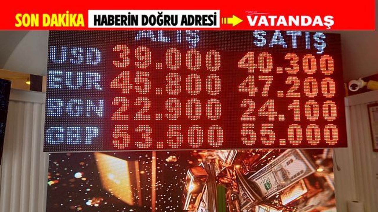 BUNU DA GÖRDÜK, LEVA 24 TL'Yİ AŞTI
