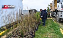 EDİRNE’NİN EN BÜYÜK HAYVAN BAKIMEVİ’NDE FİDAN SEFERBERLİĞİ