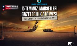 15 TEMMUZ DARBE GİRİŞİMİ GENÇ GAZETECİLERİN MANŞETLERİYLE HATIRLANACAK