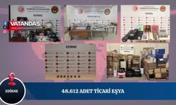 EDİRNE GÜMRÜKLERİNDE KAÇAKÇILIĞA GEÇİT YOK