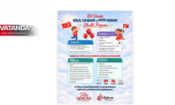 23 NİSAN COŞKUSU 3 GÜNE YAYILAN ETKİNLİKLERLE YAŞANACAK