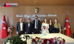 YAZGAN, HALEF-KÜBRA ÇİFTİNİN MUTLULUĞUNU PAYLAŞTI