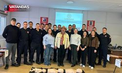İTFAİYECİLERE EĞİTİM VERİLDİ