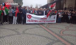 İSRAİL'E PROTESTO