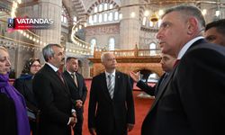 SELİMİYE CAMİİ'NE DİPLOMATİK ZİYARET