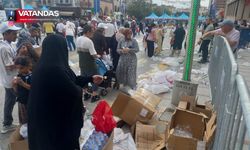 CUMHURBAŞKANI GİTTİ, CADDELER ÇÖP DOLDU