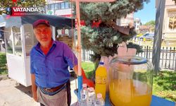 52 YILLIK LİMONATA USTASI YAZIN HAREKETLENMESİNİ BEKLİYOR