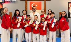 KARATE'DE 5 MADALYA, 5 BÜYÜK GURUR