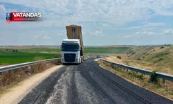 KÖYLERDE ASFALT SEFERBERLİĞİ
