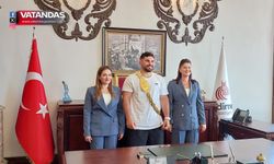 BELEDİYE BAŞKANI GENCAN BAŞPEHLİVAN TAŞ'I AĞIRLADI