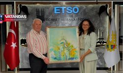 BAŞKONSOLOS KAFEDZHİYSKA’DAN ETSO’YA ZİYARET