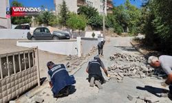 UZUNKÖPRÜ’DE YOL, ALTYAPI VE ÇEVRE ÇALIŞMALARI SÜRÜYOR