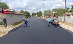 ORHANİYE KÖYÜNDE ASFALT ÇALIŞMASI TAMAMLANDI