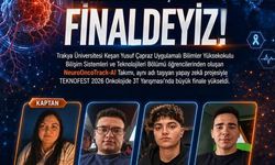 TRAKYA ÜNİVERSİTESİ YAPAY ZEKÂ PROJESİYLE TEKNOFEST FİNALİNDE
