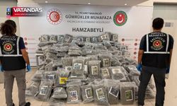 HAMZABEYLİ SINIR KAPISI’NDA 287 KİLO ESRAR ELE GEÇİRİLDİ