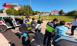 ÇOCUKLAR JANDARMAYI YAKINDAN TANIDI