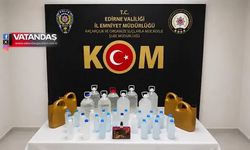 ÇAVUŞBEY’DE SAHTE İÇKİ OPERASYONU