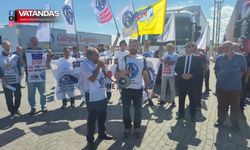 KAPIKULE’DE TIR ŞOFÖRLERİNDEN VİZE VE ÖZLÜK HAKKI TEPKİSİ