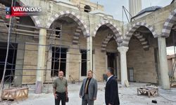 MÜFTÜ ÇAKIR KAMPÜSTEKİ CAMİ İNŞAATINI İNCELEDİ