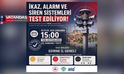 SİRENLER ÇALACAK: VALİLİKTEN “PANİK YAPMAYIN” UYARISI