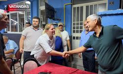 CHP’LİLER HALKLA BULUŞTU, SORUN DİNLEDİ