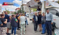ŞEHİT POLİS GÖKMEN ŞİMŞEK’İN HAYRINA LOKMA DAĞITILDI