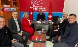 CHP YÖNETİMİNDEN İLÇELERE ZİYARET