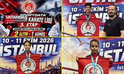 EDİRNELİ KARATECİLERDEN 3 MADALYALIK ZAFER!