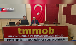 TMMOB EDİRNE’DEN 72. YILDA SERT MESAJ: EMEĞİMİZİN KARŞILIĞINI İSTİYORUZ!
