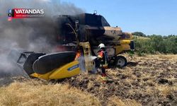 İPSALA’DA KORKUTAN YANGIN