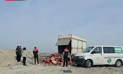 İHRACATTAN DÖNEN GIDALAR İMHA EDİLDİ