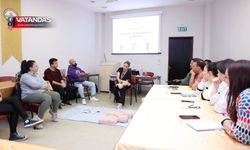 T.Ü’DE İLK YARDIM EĞİTİMLERİ BAŞLADI