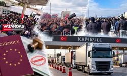 TIR’CILARIN VİZE İSYANI AVRUPA’DA GÜNDEM OLDU