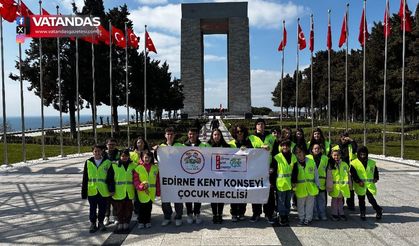 ÇOCUKLARDAN ÇANAKKALE ZİYARETİ