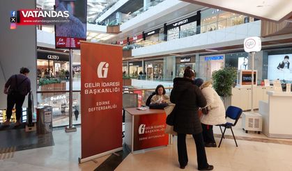 AVM'DE VERGİ BİLGİLENDİRMESİ YAPILDI