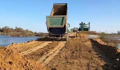 MERİÇ NEHRİ"NDE SEDDELER ONARILMAYA BAŞLANDI