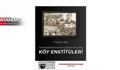 ADD, “EĞİTİMDE AYDINLANMA YENİDEN GÜNDEMDE OLMALI”