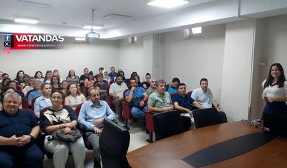 "SAĞLIKLI HAYAT SAATLERİ" ANLATILDI