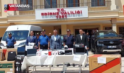 SINIR GÜVENLİĞİNE 1,73 MİLYON EUROLUK DESTEK