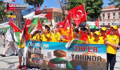 GAZZE'YE DESTEK MİTİNGİ