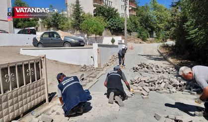 UZUNKÖPRÜ’DE YOL, ALTYAPI VE ÇEVRE ÇALIŞMALARI SÜRÜYOR