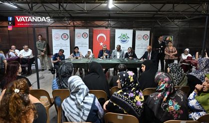 VALİ SEZER MAHALLE SAKİNLERİNİ DİNLEDİ