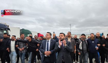 YAZGAN’DAN KAPIKULE’DE TIR ŞOFÖRLERİNE DESTEK: