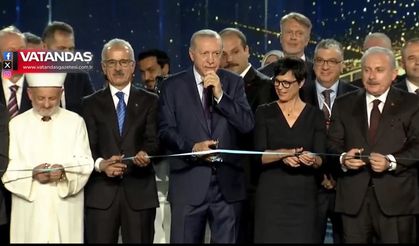 ERDOĞAN’DAN TARİHİ AÇILIŞ