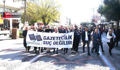 “GAZETECİLİK SUÇ DEĞİLDİR”