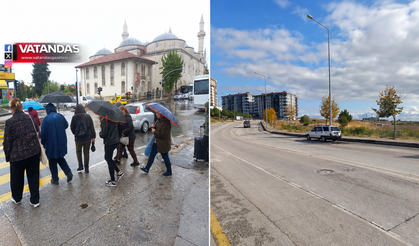 SABAH KIŞ,ÖĞLENDEN SONRA YAZ YAŞANDI