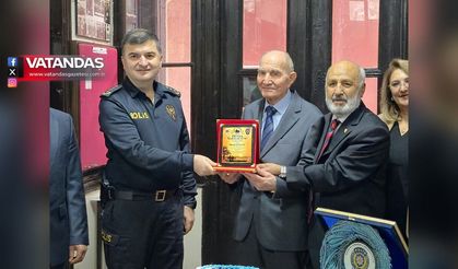 93 YAŞINDAKİ EMEKLİ BAŞKOMİSER YAŞLILAR GÜNÜ’NDE UNUTULMADI