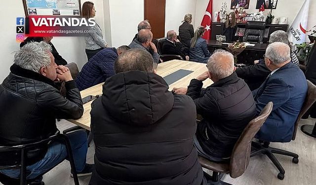 MUHTARLARA AFET BİLİNCİ ANLATILDI