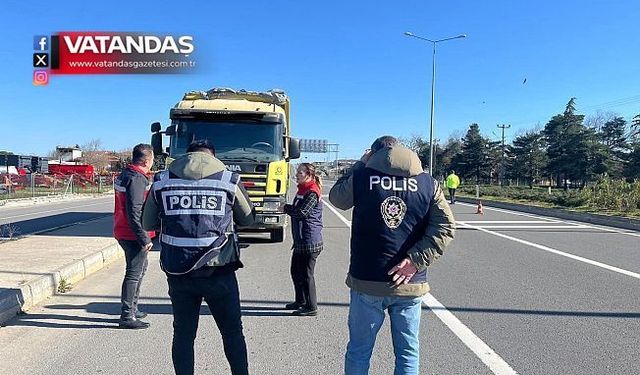 GIDA TAŞIMACILIĞINA SIKI TAKİP